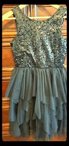 Black with sequences girls dress size 12